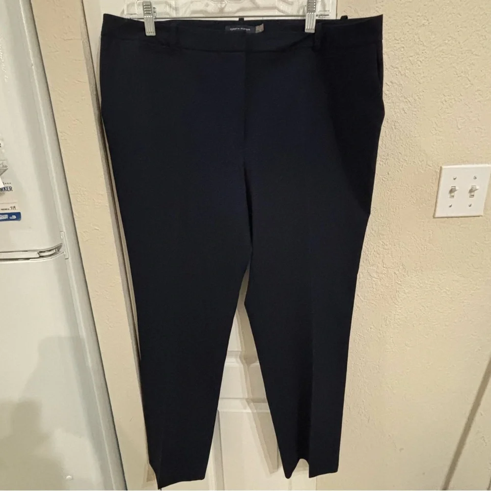Tommy Hilfiger Women's “Sutton” Navy Ankle Pants